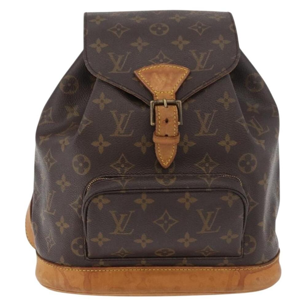 Louis Vuitton Monogram Montsouris MM Backpack Brown